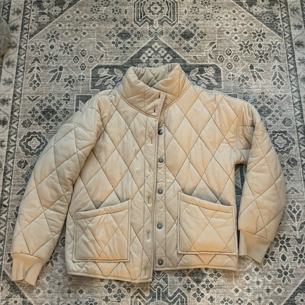 Quilted Tan Jacket